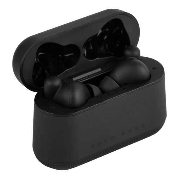 Hugo Boss Gear Matrix Black Earphones