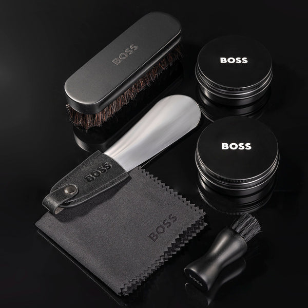 Iconic Black Shoe Care Kit