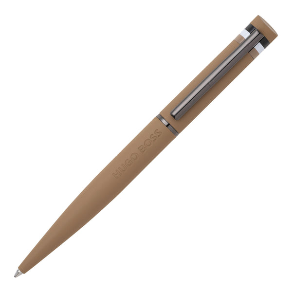 Hugo Boss Loop Iconic Ballpoint Pen Camel