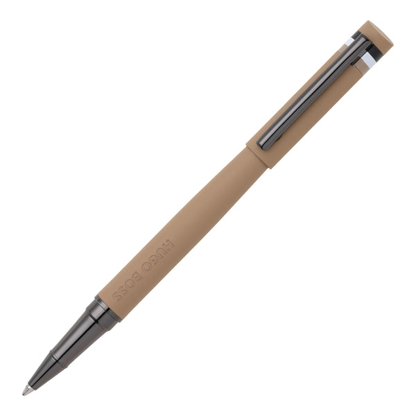 Hugo Boss Loop Iconic Rollerball Pen Camel