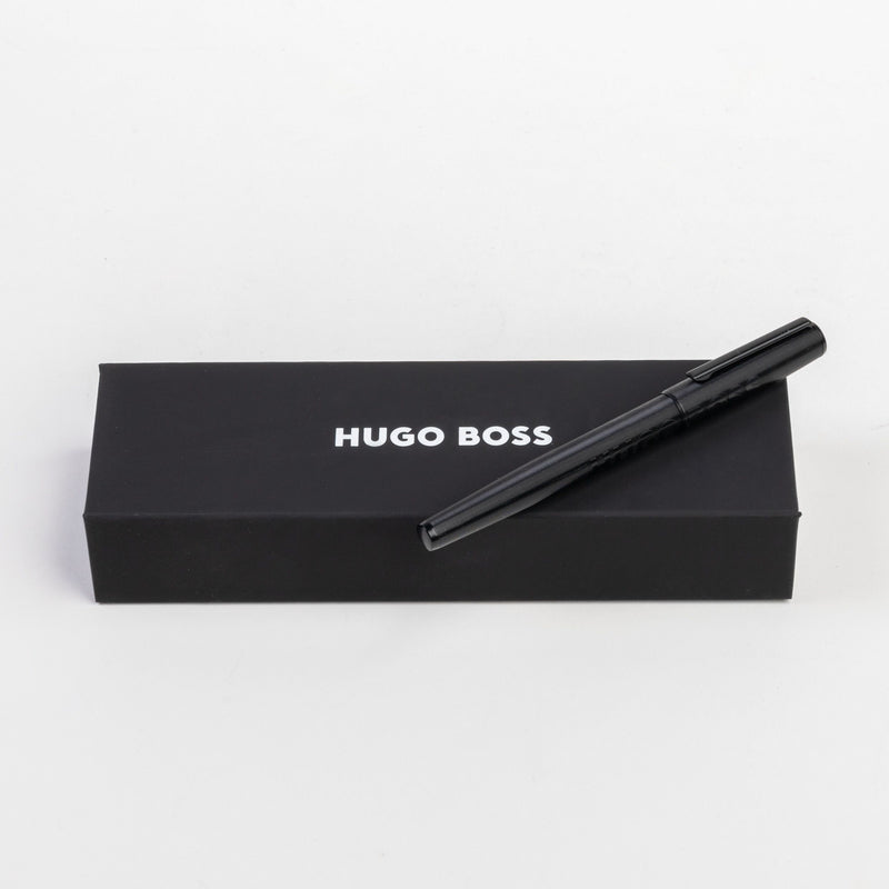 Hugo Boss Label Ballpoint Pen Black