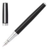 Hugo Boss Gear Icon Fountain Pen Black