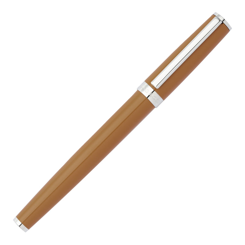 Hugo Boss Gear Icon Camel Fountain Pen