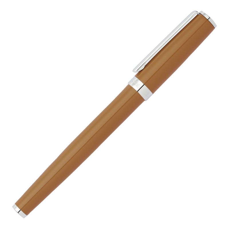 Hugo Boss Gear Icon Rollerball Pen Camel