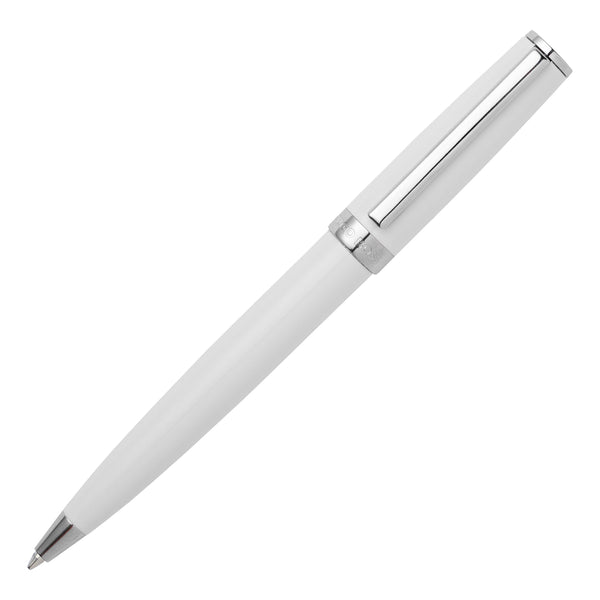 Hugo Boss Gear Icon Ballpoint Pen White