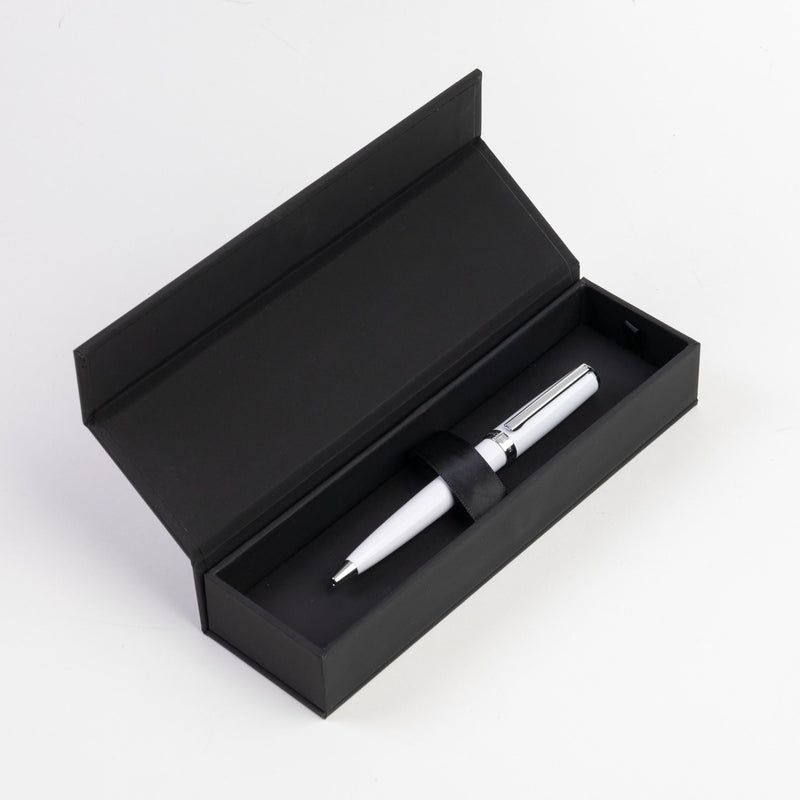 Hugo Boss Gear Icon Ballpoint Pen White