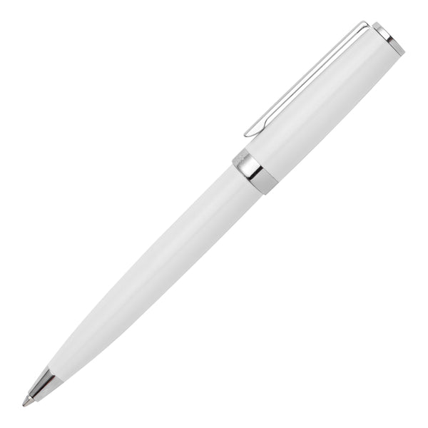 Hugo Boss Gear Icon Ballpoint Pen White