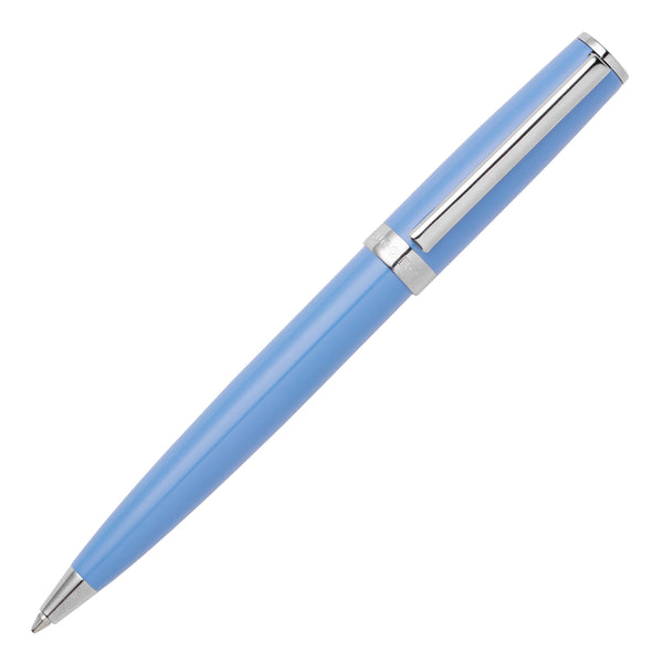 Hugo Boss Gear Icon Ballpoint Pen Light Blue