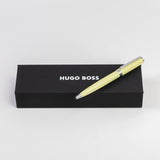 Hugo Boss Gear Icon Ballpoint Pen Yellow