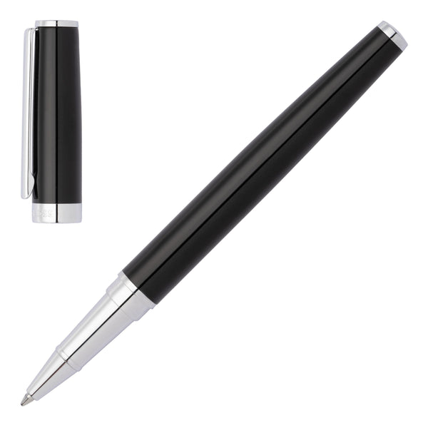 Hugo Boss Gear Icon Black Rollerball Pen