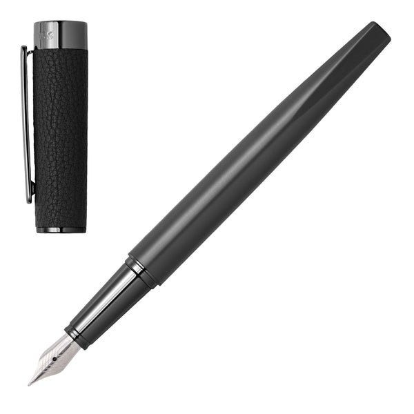 Hugo Boss Corium Fountain Pen Black