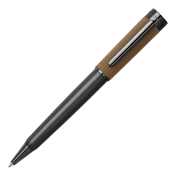 Hugo Boss Corium Ballpoint Pen Camel