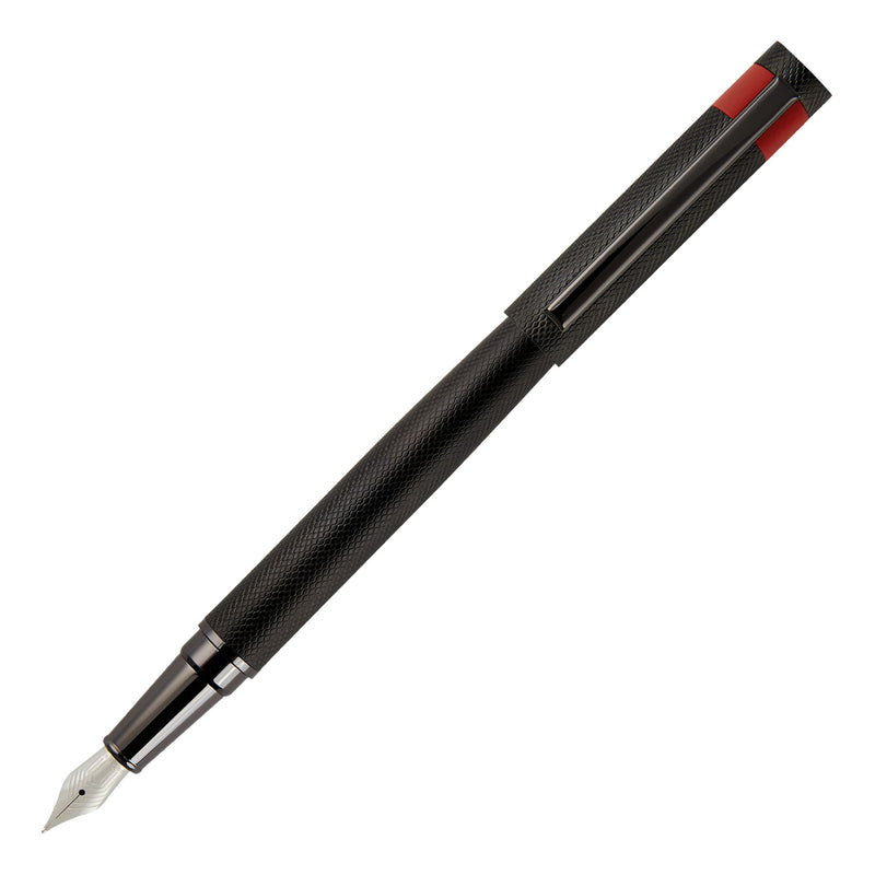 Hugo Boss Loop diamond Fountain Pen Black