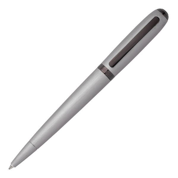 Hugo Boss Contour Brushed Ballpoint Pen Chrome