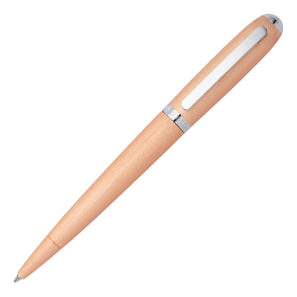 Hugo Boss Contour Brushed Ballpoint Pen Champange