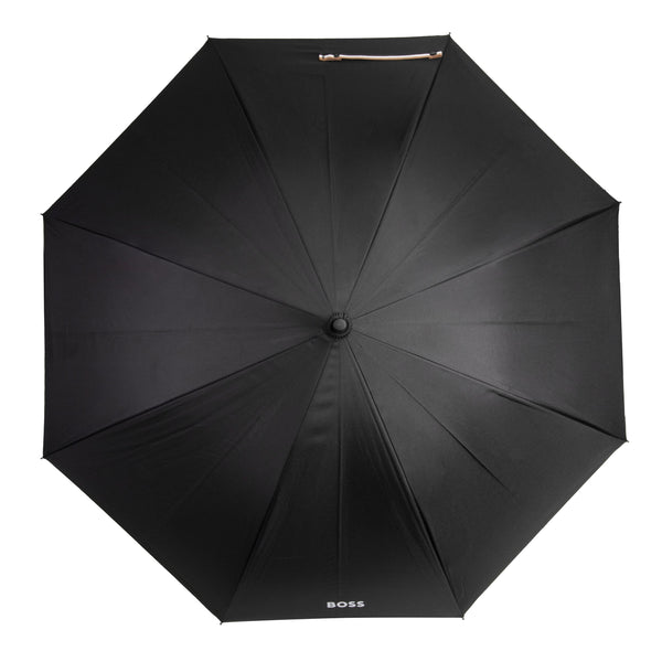 Hugo Boss Umbrella Iconic Black Pocket