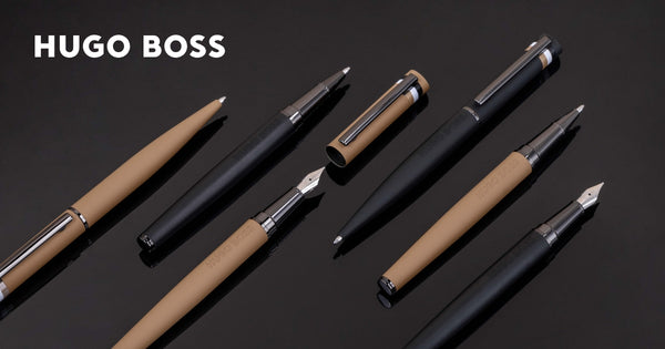 Hugo Boss Loop Iconic Ballpoint Pen Camel