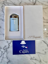 S.T. Dupont MINIJET PASTEL BABY BLUE LIGHTER - 010879