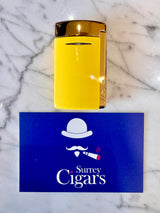 S.T. Dupont MiniJet Lighter, Pastel Vanilla Yellow - 010880