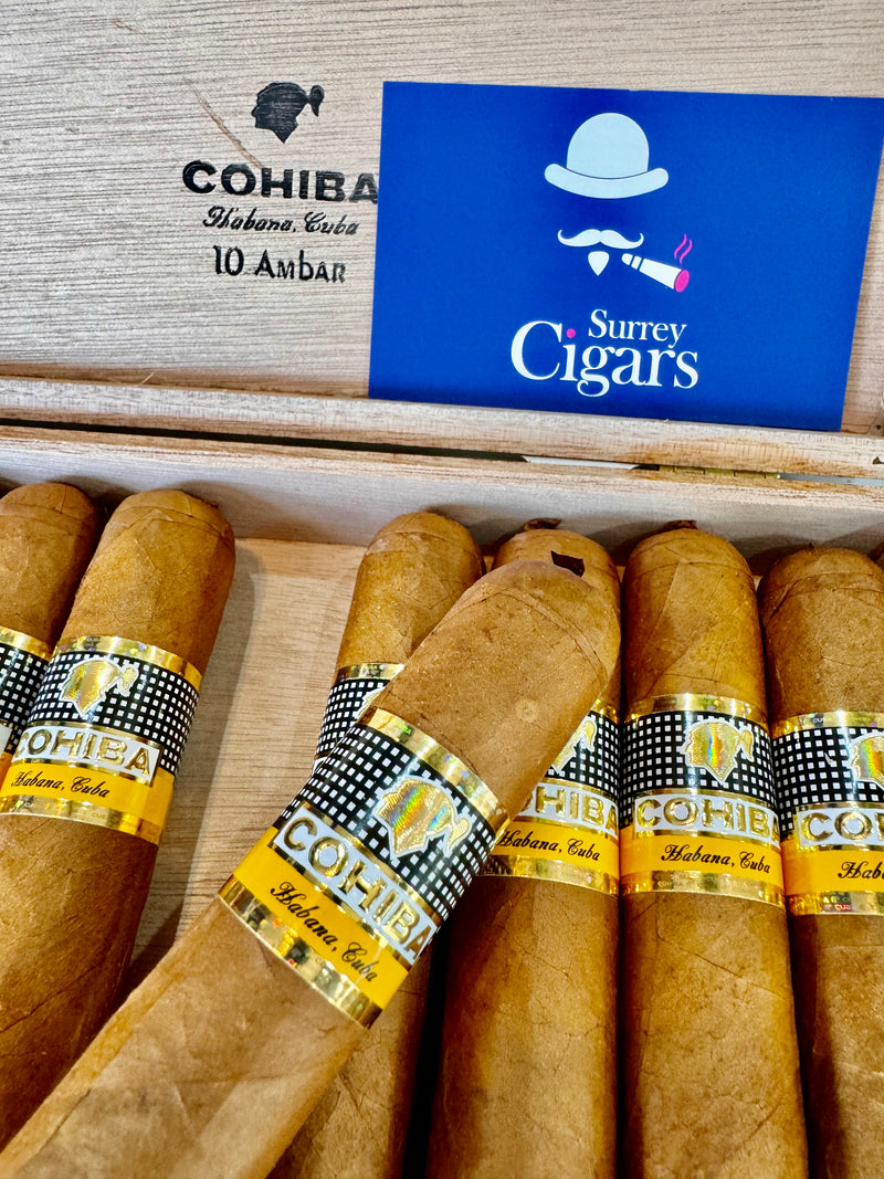 NEW Cohiba Ambar (Box of 10 Cigars)