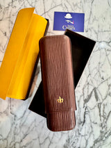 Montecristo Open Eagle Leather Case with 2 x Open Eagle Montecristo Cigars