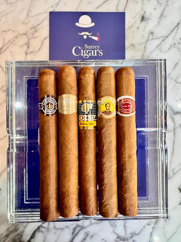 Seleccion Marevas – The Petit Corona Cuban Cigars - 5 Cuban Cigar Box set