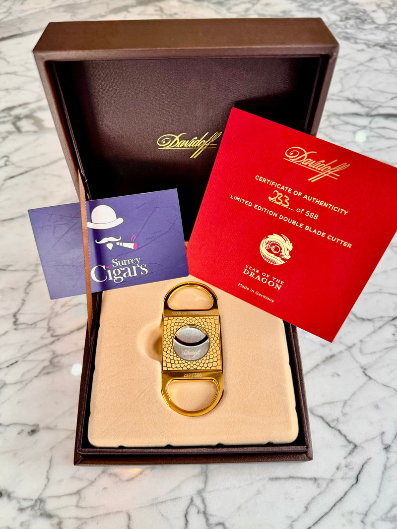 Davidoff Year of the Dragon Limited Edition 2024 Cigar Cutter (No.233/588)  **JUST ARRIVED IN STOCK**