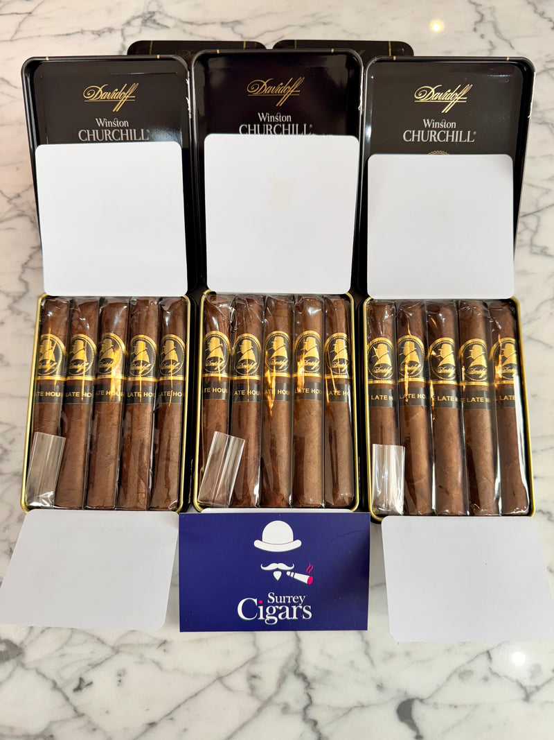 Davidoff Winston Churchill Late Hour Series  Petit Panatela NEW CIGAR JAN 2024