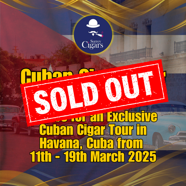 Surrey Cigars Cuban Cigar Tour in Havana - Tuesday 11th to 19th March 2025