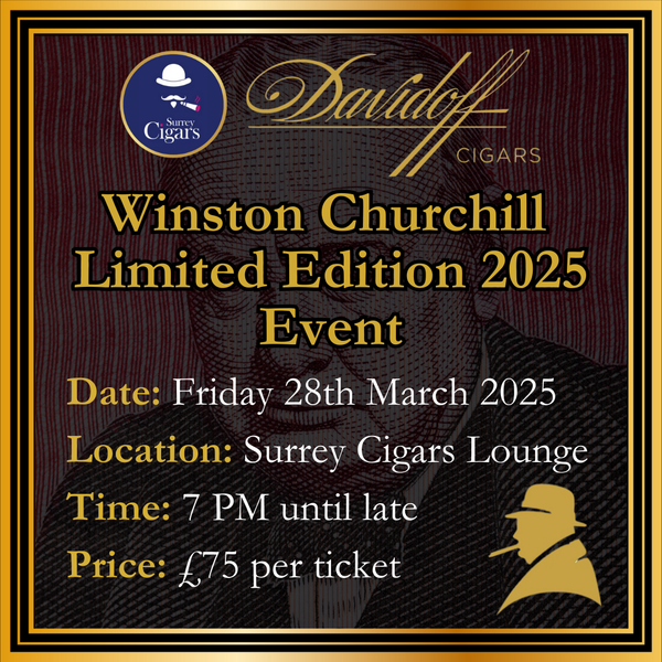 Davidoff Winston Churchill Limited Edition 2025 Launch Event