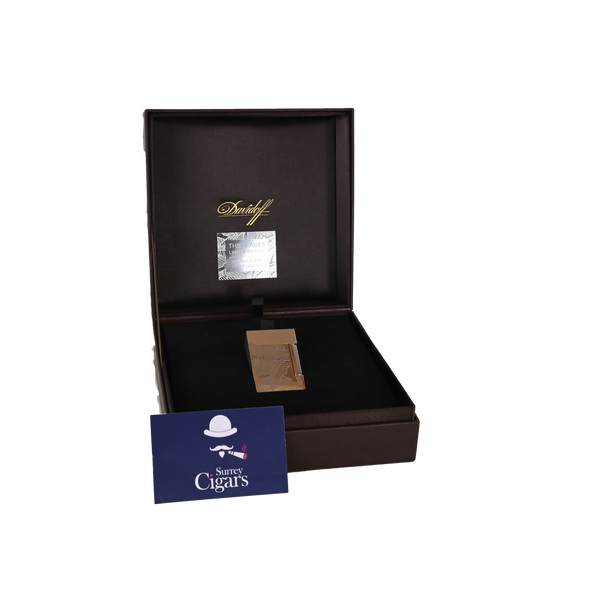 Davidoff Prestige Lighter (Palladium) - The Leaves Limited Edition (No. 002/250)