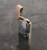 Davidoff Prestige Lighter (Palladium) - The Leaves Limited Edition (No. 002/250)